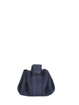 Porte-monnaie Etincelle Nubuck Cuir Etrier Bleu etincelle nubuck EETN655