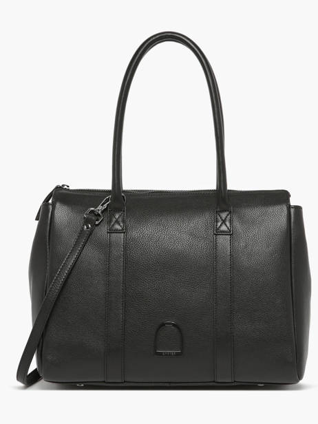 Sac Porté épaule M Balade Cuir Etrier Noir balade EBAL044M