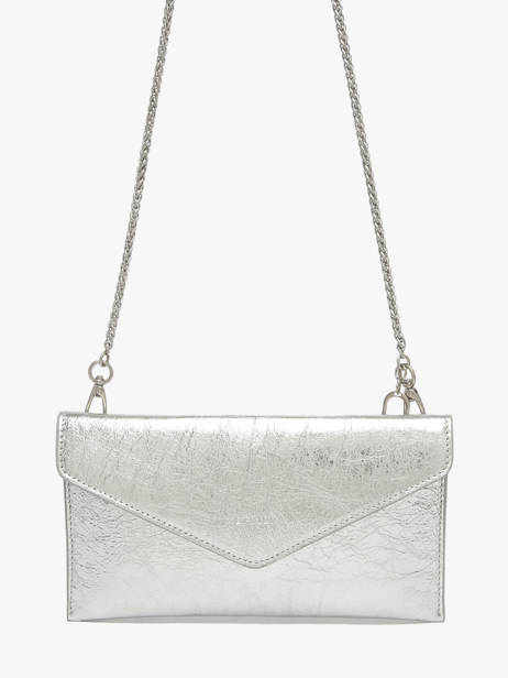 Pochette De Soirée M Paddock Cuir Etrier Argent paddock TLOS1670 vue secondaire 1